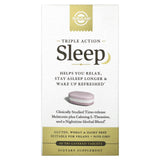Solgar, Triple Action Sleep Tri-Layered, 60 Tablets - 033984006560 | Hilife Vitamins