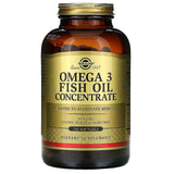 Solgar, Omega-3 Fish Oil Concentrate, 240 Softgels - 033984016996 | Hilife Vitamins