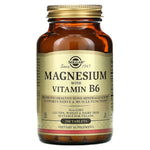 Solgar, Magnesium with Vitamin B6, 250 Tablets UPC 033984017214 | HiLife Vitamins
