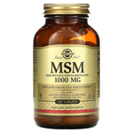 Solgar, Msm 1000 mg, 120 Tablets UPC 033984017344 | HiLife Vitamins