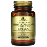 Solgar, Sublingual Methylcobalamin (Vitamin B12), 1,000 mcg, 60 Nuggets - 033984019515 | Hilife Vitamins