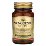 Solgar, Pycnogenol 100 mg, 30 Vegetable Capsules - 033984023062 | Hilife Vitamins