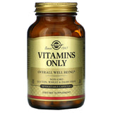 Solgar, Vitamins Only, 90 Vegetable Capsules - 033984028128 | Hilife Vitamins