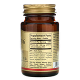 Solgar, Vitamin B6, 50 mg, 100 Tablets - [product_sku] | HiLife Vitamins