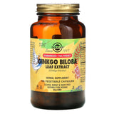 Solgar, Ginkgo Biloba Leaf Extract, 180 Vegetable Capsules - 033984041325 | Hilife Vitamins