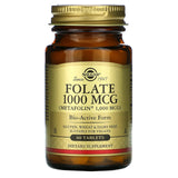 Solgar, Folate 1000 Mcg As Metafolin, 60 Tablets - 033984535954 | Hilife Vitamins