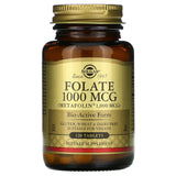 Solgar, Folate 1000 Mcg As Metafolin, 120 Tablets - 033984535961 | Hilife Vitamins