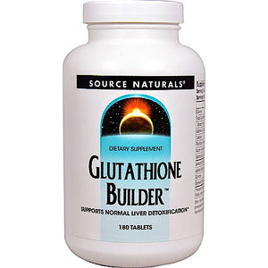 Source Naturals, Glutathione Builder, 180 Tablets - 021078026617 | Hilife Vitamins