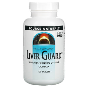 Source Naturals, Liver Guard, 120 Tablets - 021078001096 | Hilife Vitamins