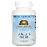 Source Naturals, Serene Science® GABA Calm® Peppermint, 120 Tablets - 021078002703 | Hilife Vitamins