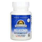 Source Naturals, Sleep Science Melatonin 2.5 mg Orange, 240 Tablets - 021078002833 | Hilife Vitamins