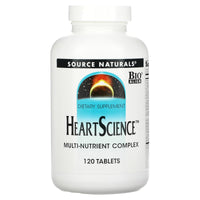 Source Naturals, Heart Science, 120 Tablets - 021078003410 | Hilife Vitamins
