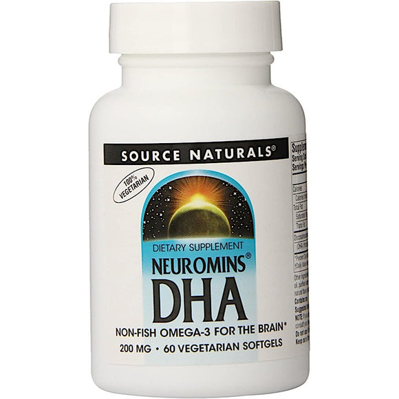 Source Naturals, Dha, Neuromins 200 mg, 60 Softgels - 021078006541 | Hilife Vitamins