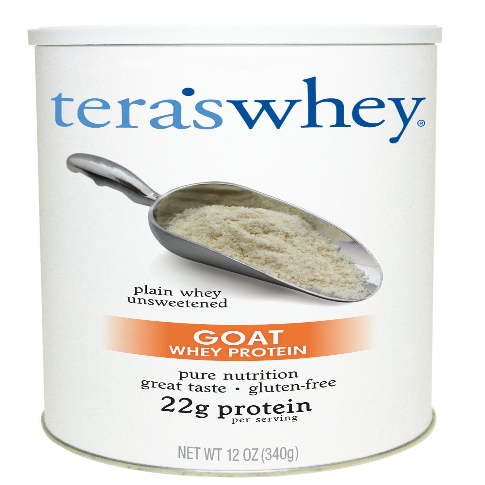 Teras Whey, Plain Goat Whey Unsweetened, 12 Oz UPC 850628002678 | HiLife Vitamins
