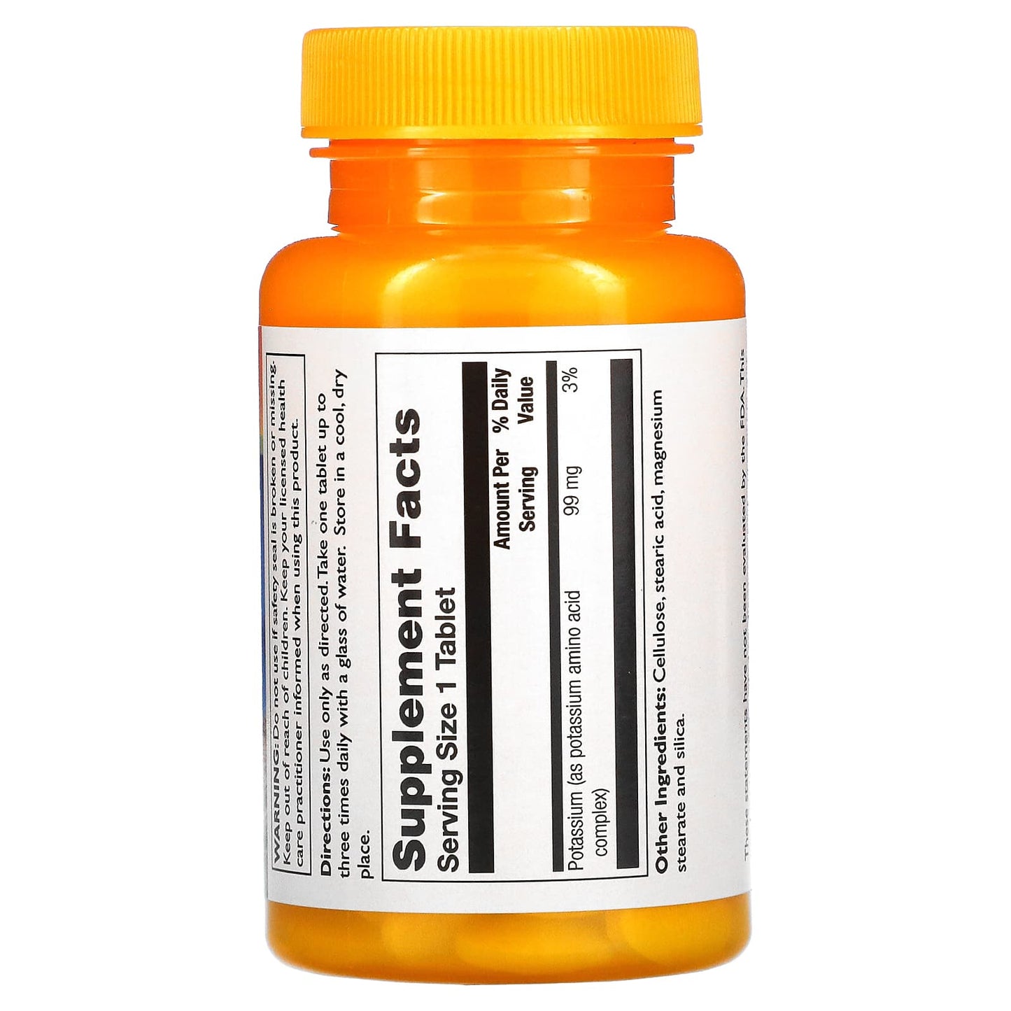 Thompson, Potassium, 99 mg, 90 Tablets UPC 031315191657 | HiLife Vitamins
