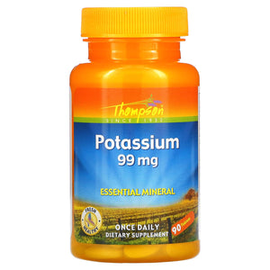 Thompson, Potassium, 99 mg, 90 Tablets - 031315191657 | Hilife Vitamins