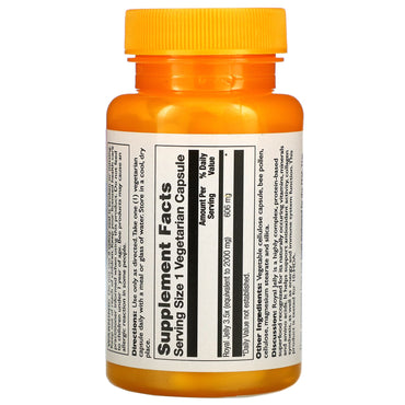 Thompson, Royal Jelly 2000 mg, 60 Capsules UPC 031315193507 | HiLife Vitamins