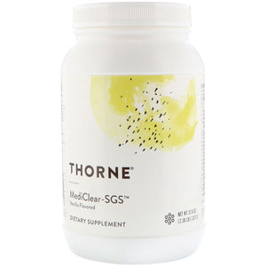 Thorne Research, Mediclear-Sgs - Vanilla, 37.8 Oz - 693749006152 | Hilife Vitamins