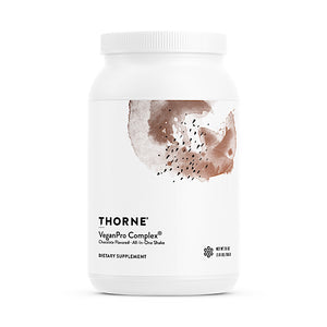 Thorne Research, VeganPro Complex Chocolate Flavored, 28 Oz - 639749011499 | Hilife Vitamins