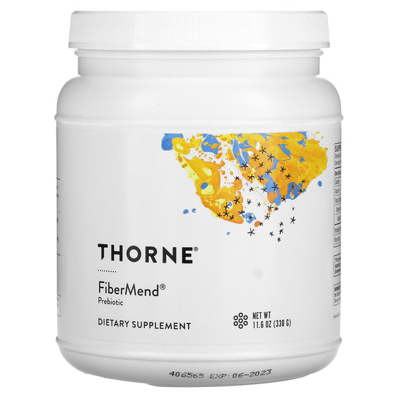 Thorne Research, Fibermend, 11.6 Oz - 693749002826 | Hilife Vitamins