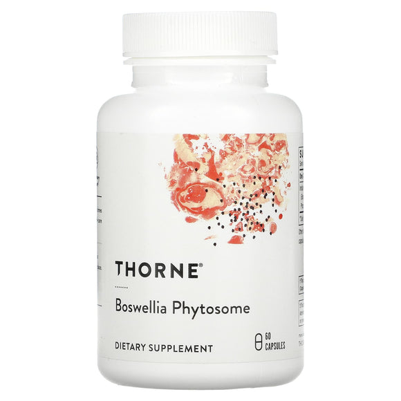 Thorne Research, Boswellia Phytosome, 60 Capsules - 693749006435 | Hilife Vitamins