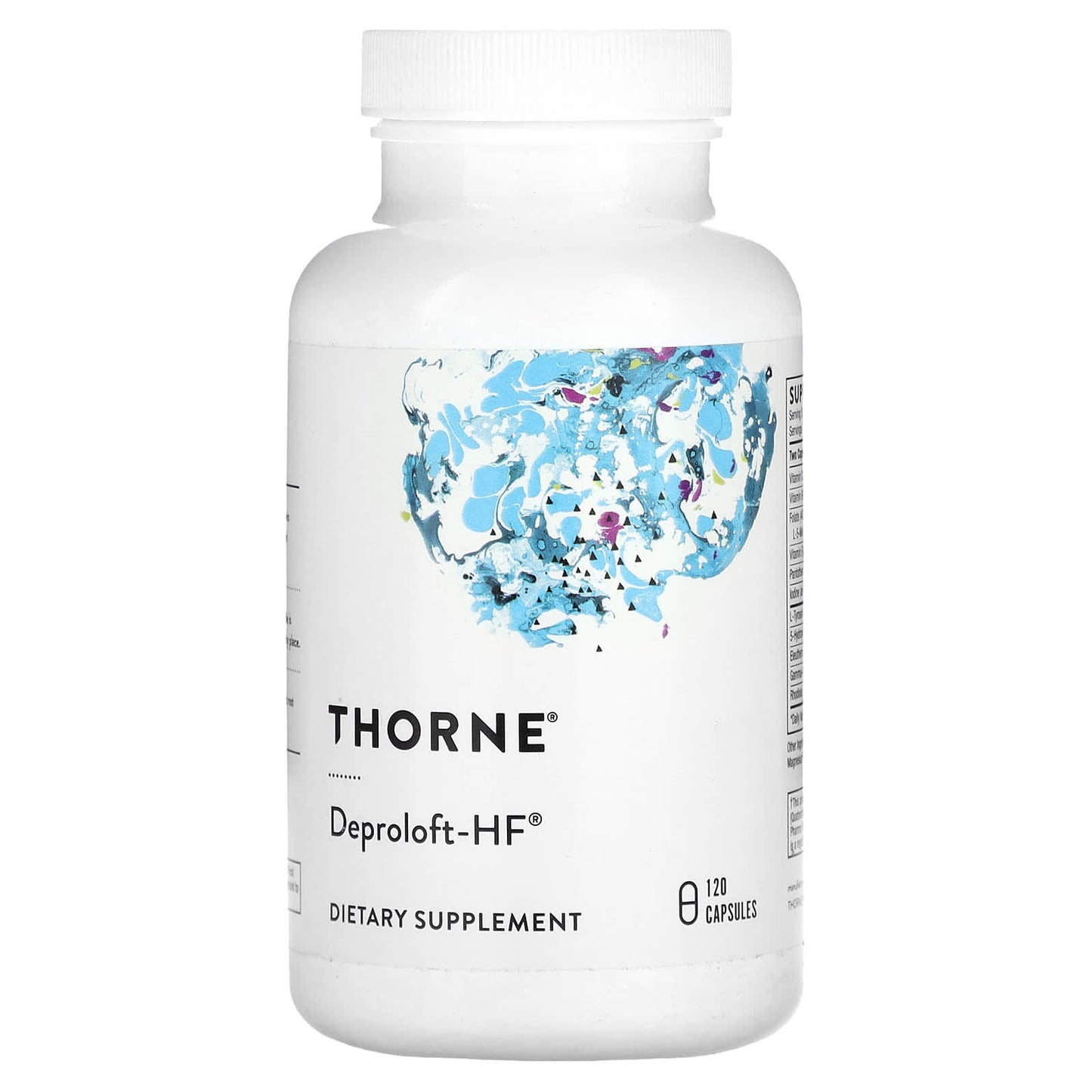 Thorne Research, Deproloft-Hf, 120 Capsules - 693749048022 | Hilife Vitamins