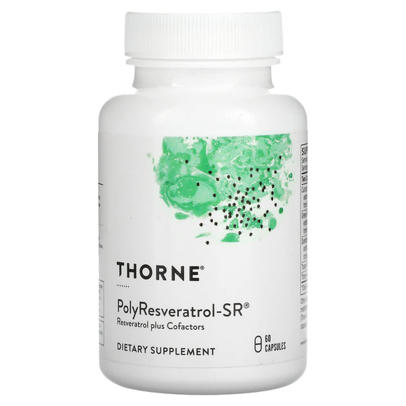 Thorne Research, Polyresveratrol-Sr, 60 Capsules - 693749300014 | Hilife Vitamins