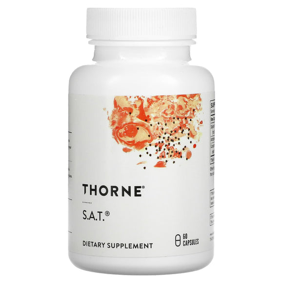 Thorne Research, S.a.t, 60 Capsules - 693749732020 | Hilife Vitamins