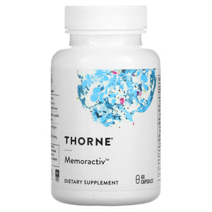 Thorne Research, Memoractiv, 60 Capsules - 693749737025 | Hilife Vitamins