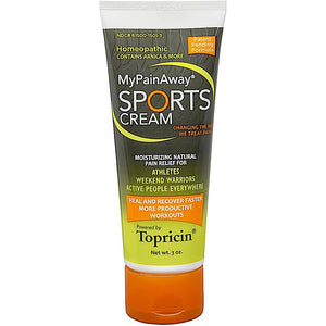 Topricin, Sports Cream, 3 Oz - 609863225577 | Hilife Vitamins