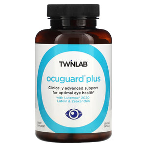 Twinlab, OcuGuard Plus with Lutemax 2020 Lutein & Zeaxanthin, 120 Capsules - 027434032070 | Hilife Vitamins