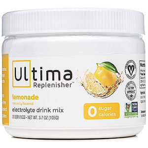 Ultima Health, Ultima Replenisher Lemonade, 30 Servings - 853218000627 | Hilife Vitamins