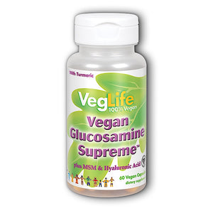 Veglife, Vegan Glucosamine Supreme™, 60 Vegan Capsules - 076280720105 | Hilife Vitamins