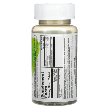 Veglife, VegLife, Vegan Iron, 25 mg, 100 Tablets UPC 076280746105 | HiLife Vitamins