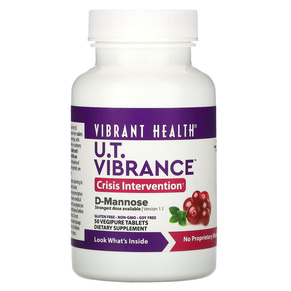 Vibrant Health, U.T. Vibrance, 50 Tablets - 074306800503 | Hilife Vitamins