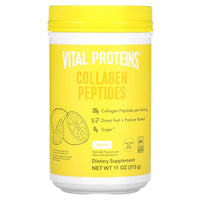 Vital Proteins, Collagen Peptides, Lemon, 11 oz UPC 810089954305 | HiLife Vitamins