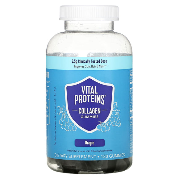 Vital Proteins, Collagen Gummies, 120 Gummies - 850019568769 | Hilife Vitamins