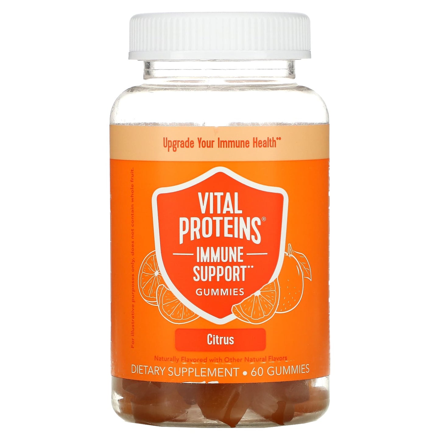 Vital Proteins, Immune Support Gummies, Citrus, 60 gummies UPC 850019568882 | HiLife Vitamins