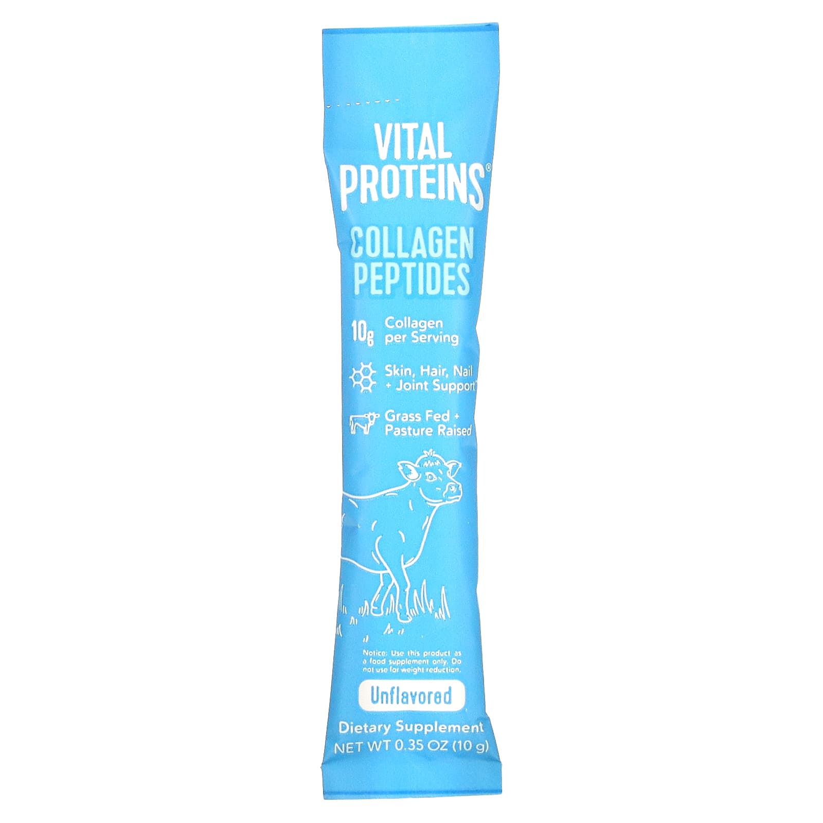 Vital Proteins, Collagen Peptides Stick Pack Box, 20 pks - [product_sku] | HiLife Vitamins