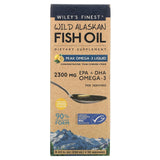 Wiley's Finest, Wild Alaskan Fish Oil Peak Omega-3 Liquid, 8 Oz - 857188004142 | Hilife Vitamins