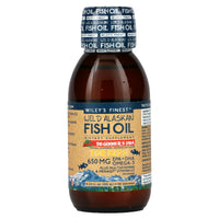Wiley's Finest, Wild Alaskan Fish Oil Beginner's DHA Watermelon Flavor 650 mg, 4 Oz - [product_sku] | HiLife Vitamins