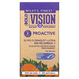 Wiley's Finest, Bold Benefits Bold Vision Proactive, 60 Softgels - 857188004401 | Hilife Vitamins