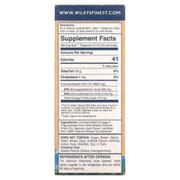 Wiley's Finest, Wild Alaskan Fish Oil Summit DHA Natural Lime Flavor, 4 Oz UPC 857188004470 | HiLife Vitamins