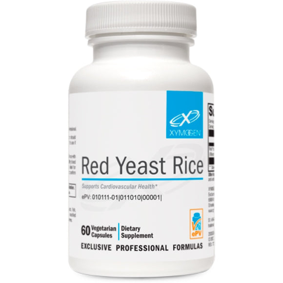Xymogen, Red Yeast Rice, 60 Vegetarian Capsules - 722537511599 | Hilife Vitamins