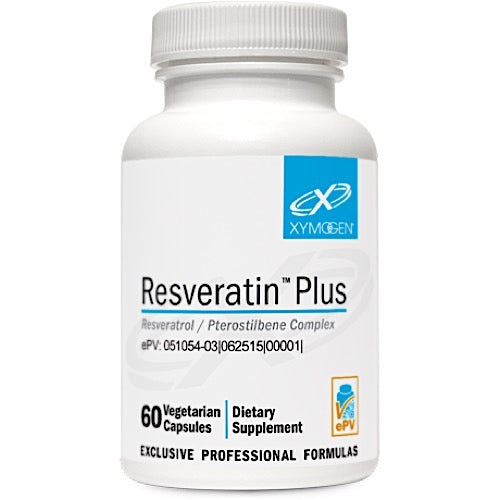 Xymogen, Resveratin Plus, 60 Capsules - 871149001568 | Hilife Vitamins