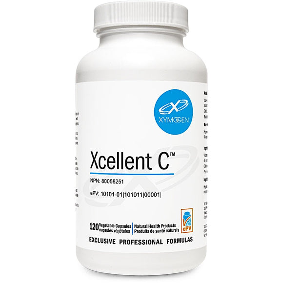 Xymogen, Xcellent C, 120 Capsules - 871149000479 | Hilife Vitamins