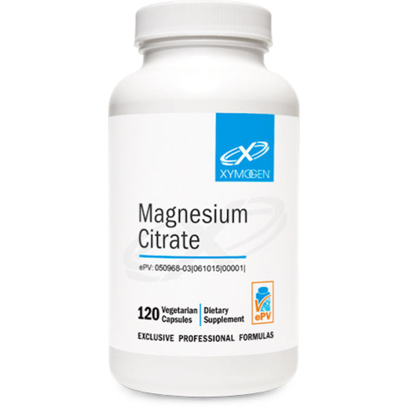 Xymogen, Magnesium Citrate, 120 Capsules - 871149001254 | Hilife Vitamins
