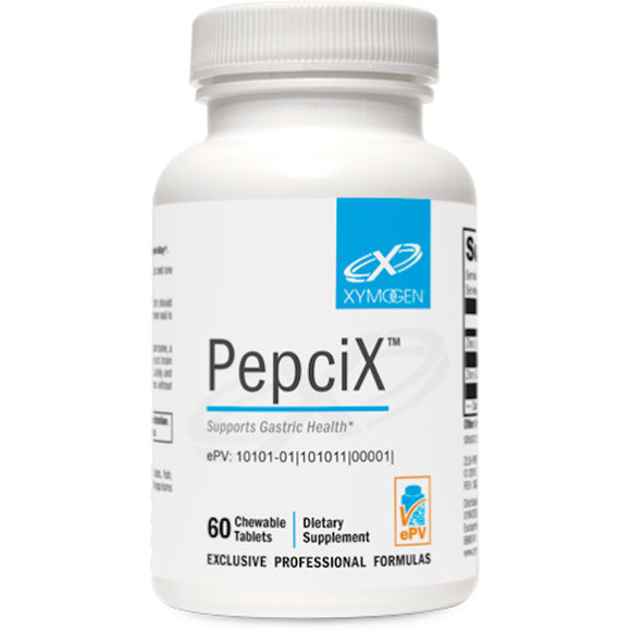 Xymogen, PepciX, 60 Chewable Tablets - 871149001865 | Hilife Vitamins