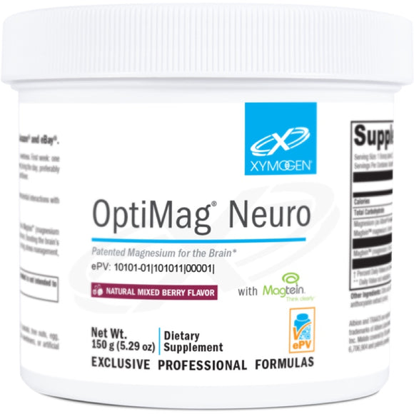 Xymogen, OptiMag Neuro Mixed Berry, 60 Servings, 5.29 Oz - 871149004781 | Hilife Vitamins
