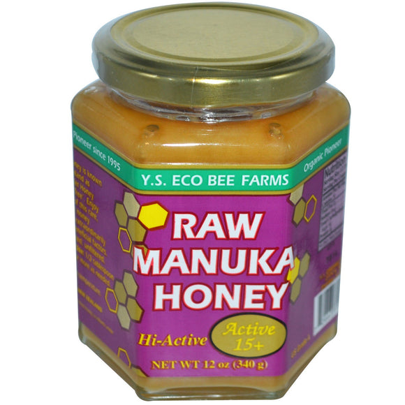 YS Bee Farm, Raw Manuka Honey, 12 Oz - 726635121148 | Hilife Vitamins
